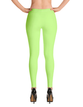 Neon green  colored Leggings