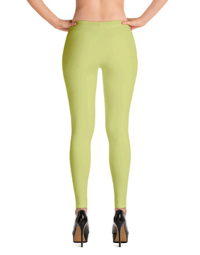 Lemon green  colored Leggings