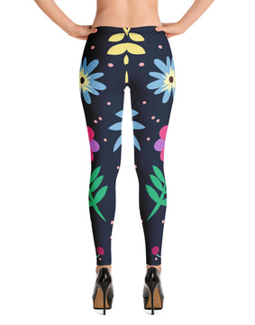 Colorful ditsy Leggings