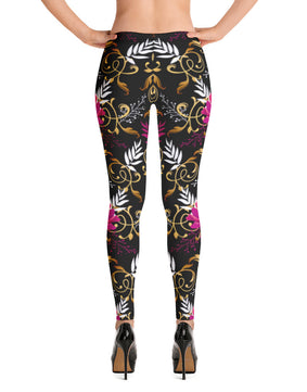 Black timber girl Leggings