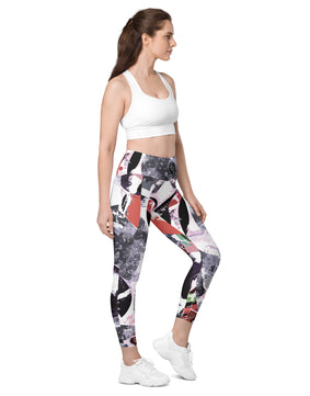 Street art Leggings with pockets