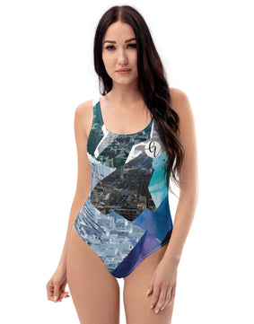 Mountain floral One-Piece Swimsuit