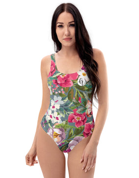 Wild floral One-Piece Swimsuit