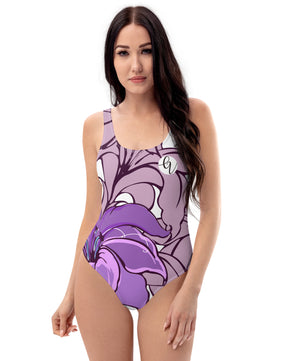 Lotus flower One-Piece Swimsuit