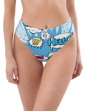 Oh hellow high-waisted bikini bottom