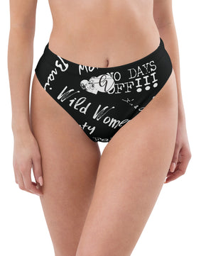 Resilience high-waisted bikini bottom