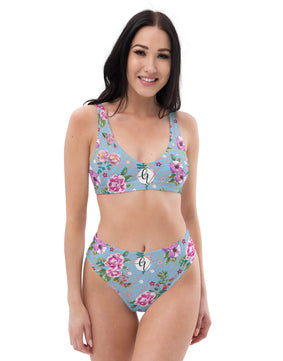 Rose and hubble high-waisted bikini