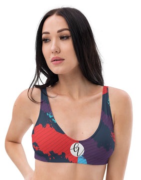 Victoria line padded bikini top