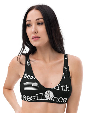 Resilience padded bikini top