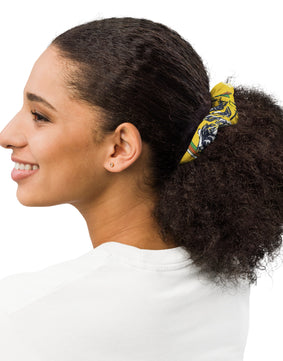 Yellow summers Scrunchie