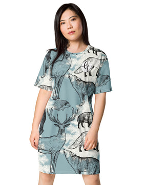 Lama vintage T-shirt dress