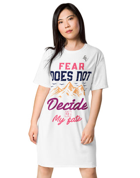 Fear T-shirt dress