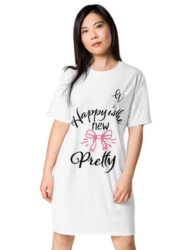 Happy is the new pretty T-shirt dress