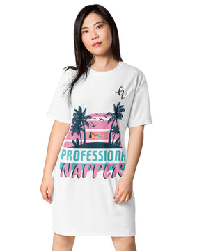 Professional napper T-shirt dress