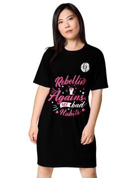 Rebelling T-shirt dress