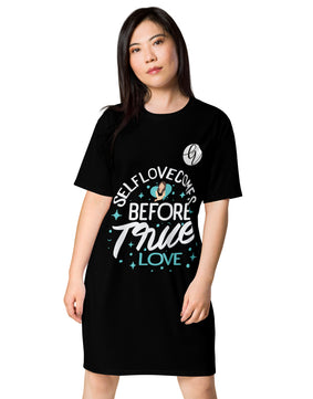 Self love T-shirt dress