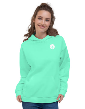 Sea green coloured  Hoodie