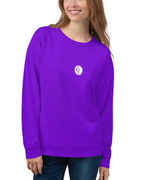 Purple coloured  Sweatshirt