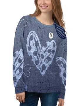 Heart floral Sweatshirt