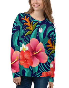 Seamless flower floral Sweatshirt