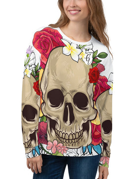 Skeletal floral Sweatshirt