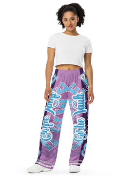 Summers Heart All-over print unisex wide-leg pants