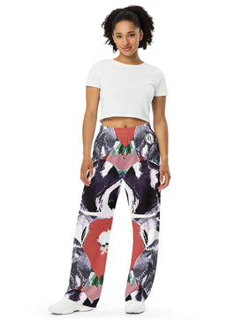 Street art All-over print unisex wide-leg pants