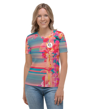 Barbie floral Women's T-shirt