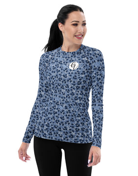 The Bullet Floral Women's Rash Guard