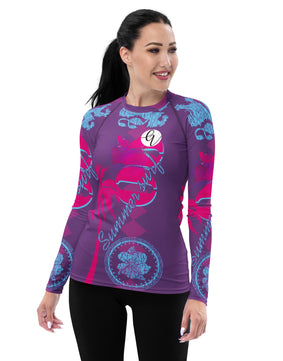 Purple Summers Women's Rash Guard