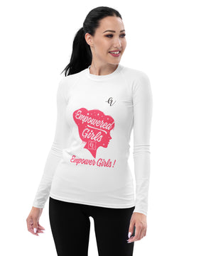 Empowerment Girl Women's Rash Guard