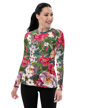 Floral Rash Guard