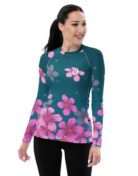 Cherry Blossom Rash Guard