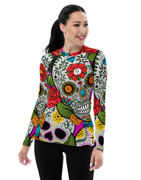 Dead Sugar Skull Rash Guard