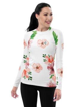 Peach Garden Rash Guard