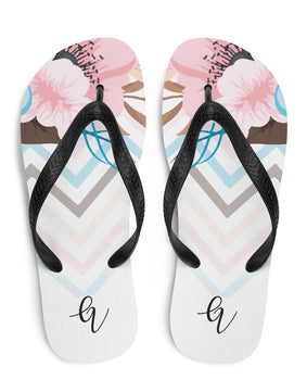 Pink summers Flip-Flops