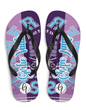 Purple Flip-Flops