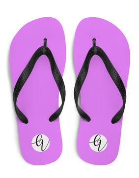 Purple colored Flip-Flops