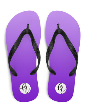 Bright light purple Flip-Flops