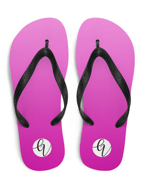 Bright light pink Flip-Flops