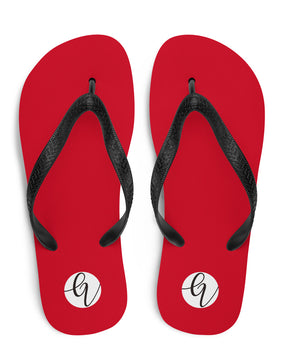 Red colored Flip-Flops