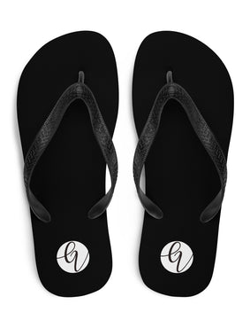 Black colored Flip-Flops