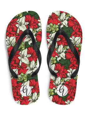 Red garden Flip-Flops