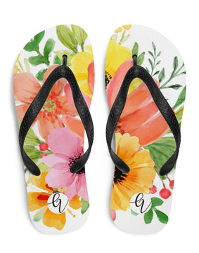 Spring floral Flip-Flops