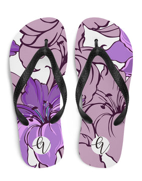 Lotus flower Flip-Flops