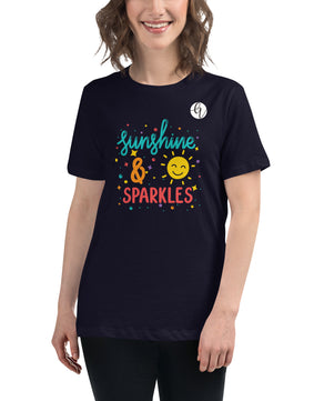 Sunshine sparkles Women's Relaxed T-Shirt