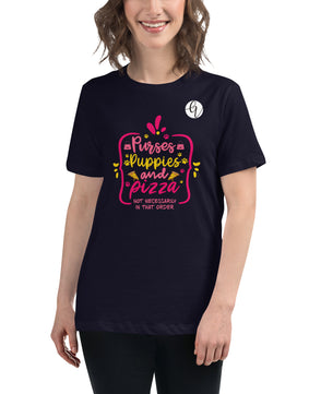 Pizza Women's Relaxed T-Shirt