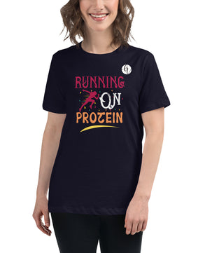 Running on Women's Relaxed T-Shirt